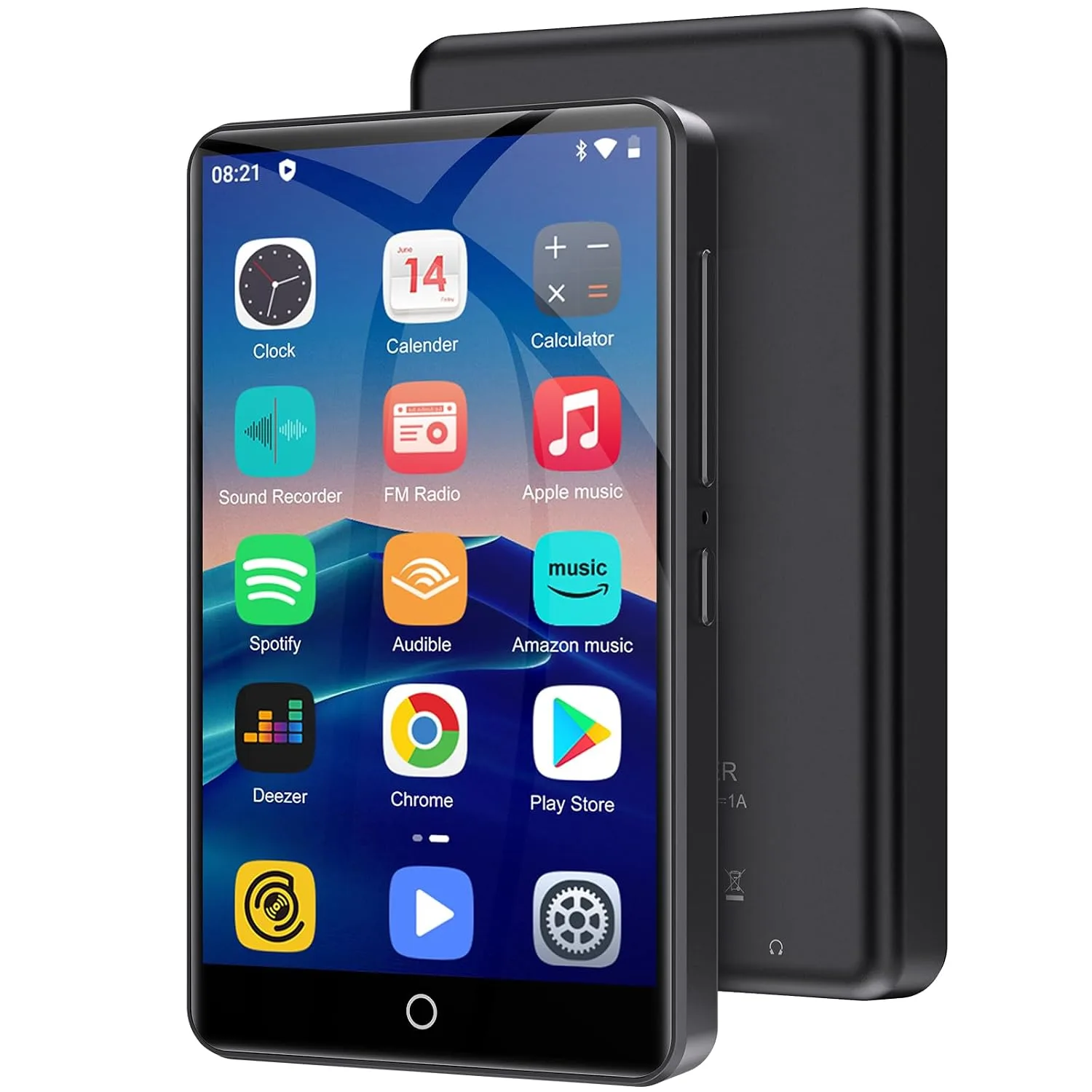 Oilsky 16GB MP3 Player with Bluetooth and WiFi, 4.0" IPS MP3 Player with Spotify