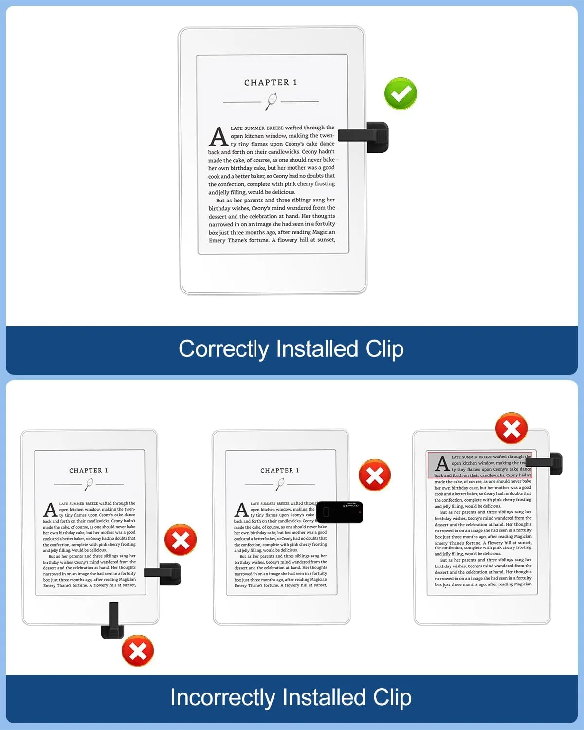 Remote Page Turner for Kindle Paperwhite Scribe Accessories