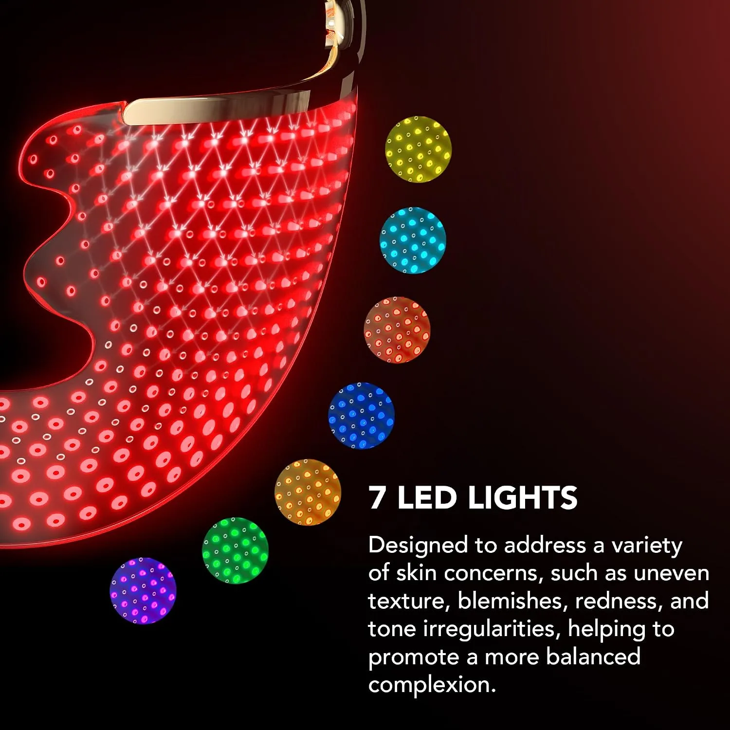 FAQ 202 Advanced 8-Color LED Face Mask - Advanced Skin Care Device