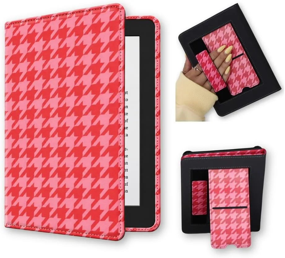 Lash Next Door Perfectly Pink Kindle 12th Gen & Colorsoft Case with Strap