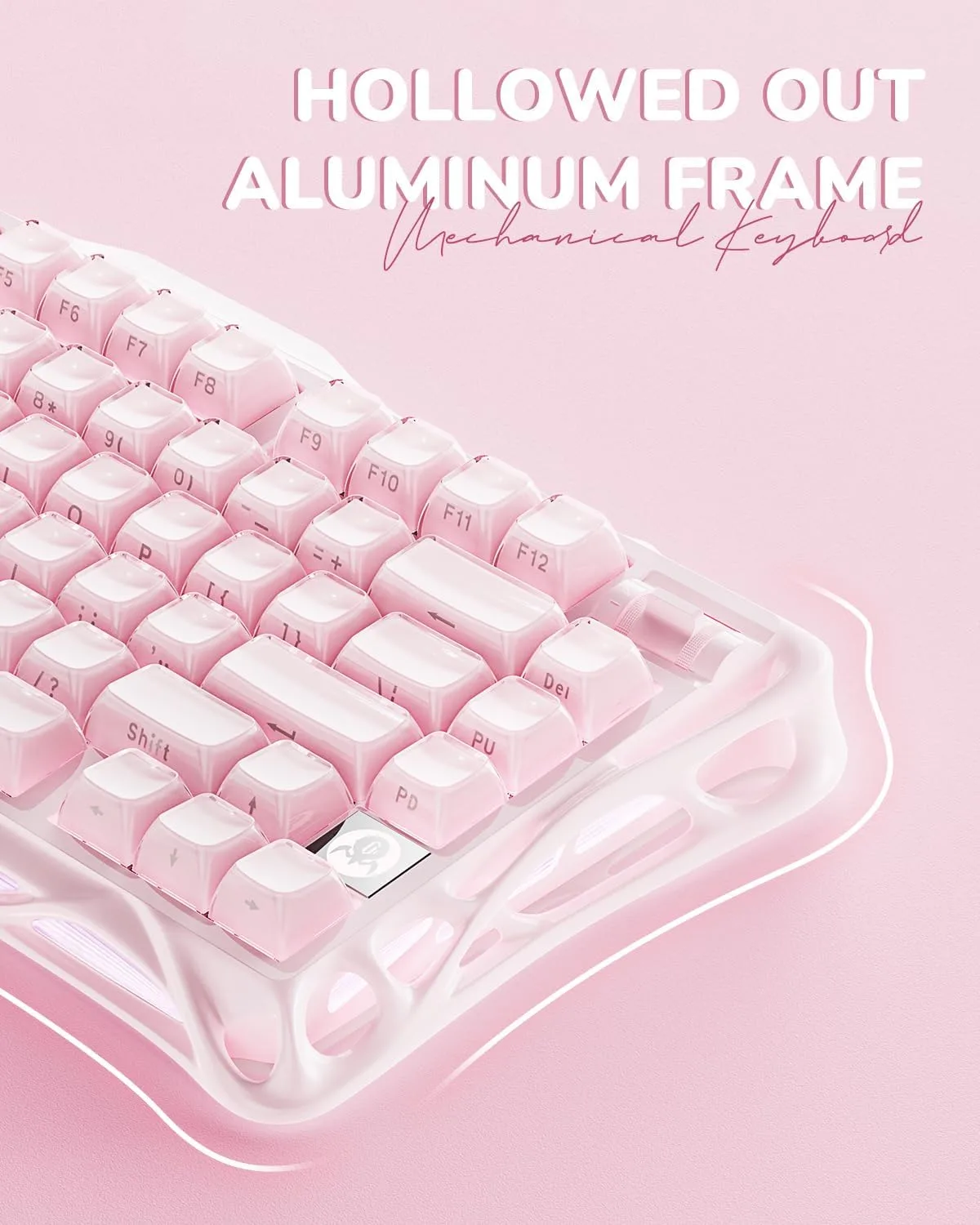 GravaStar Mercury K1 75% Wireless Mechanical Gaming Keyboard RGB Backlit