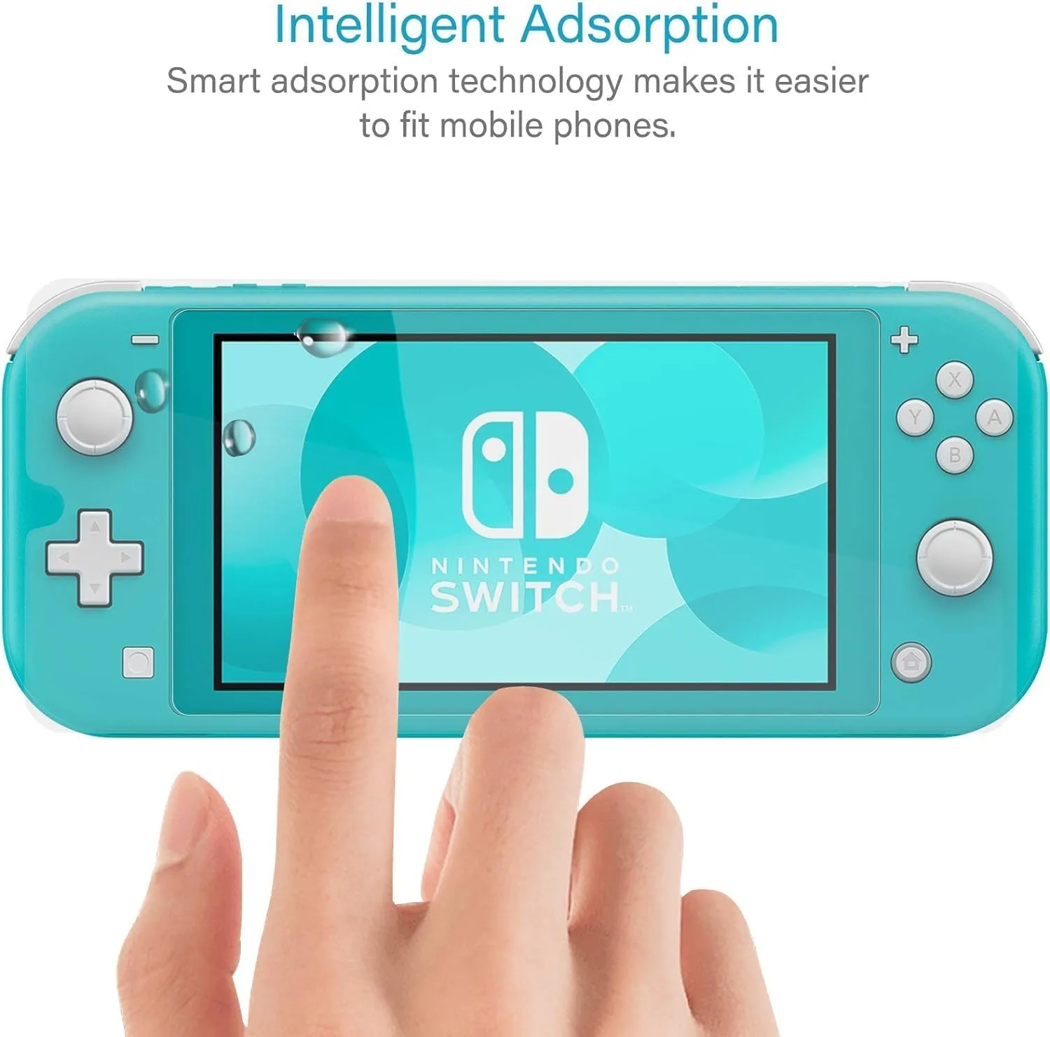 NEW'C for Nintendo Switch Lite Screen Protector Tempered Glass HD Clear