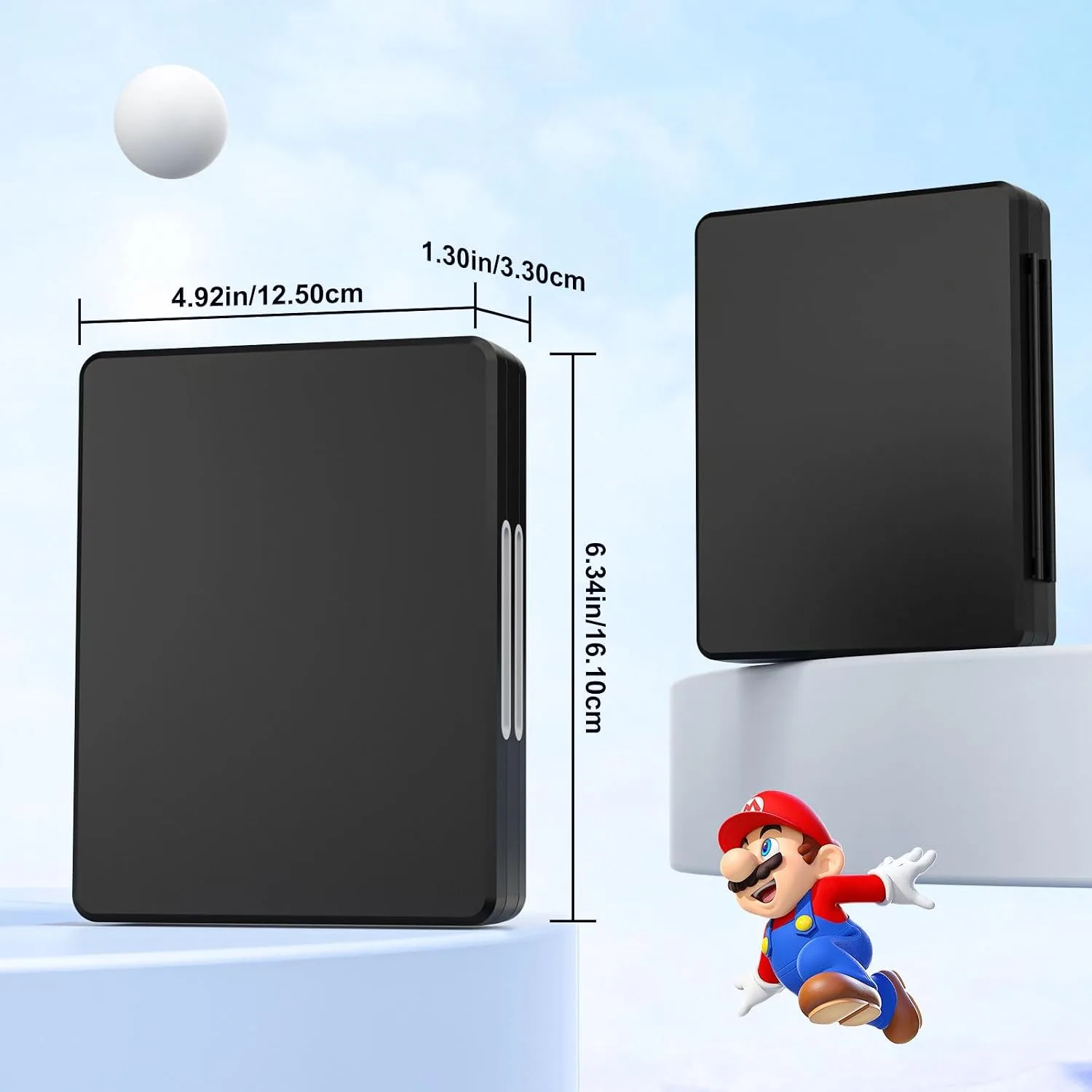 MoKo 60 Game Card Case Compatible with Nintendo Switch 2/OLED/3DS/3DSXL