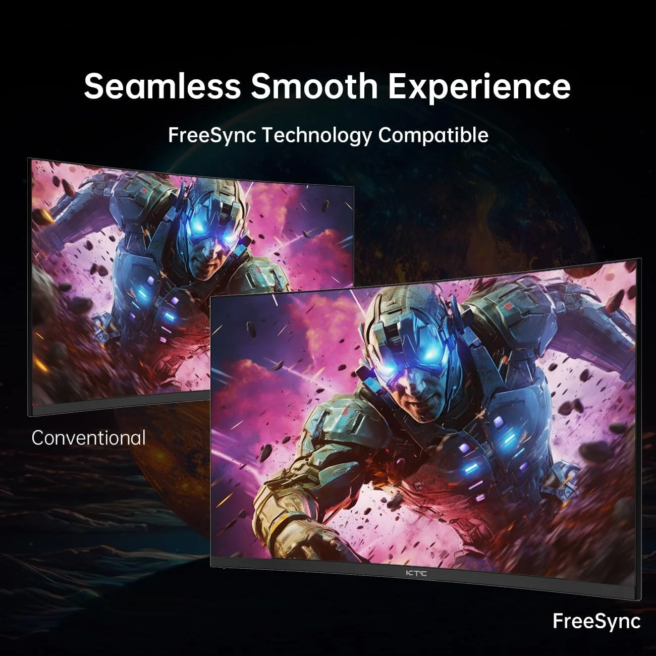 KTC 32 Inch Curved Gaming Monitor, FHD 1080P 165Hz 1500R Monitor, H32S17C