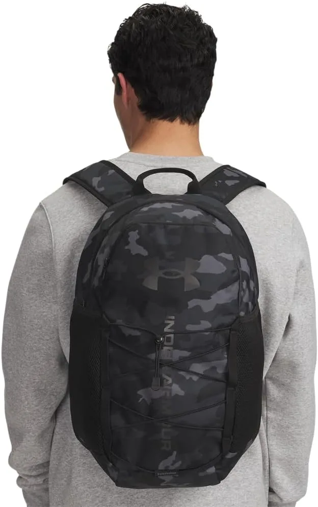 Under Armour Unisex Hustle Sport 6.0 Backpack, 002 BLACK, OSFM