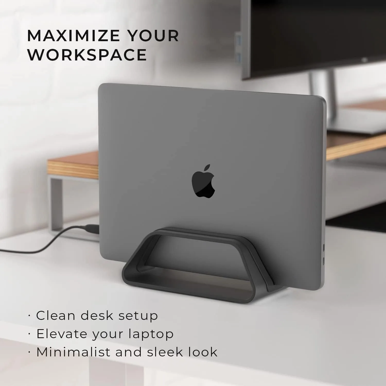 HumanCentric Vertical Laptop Stand Compatible with MacBook Pro & Air