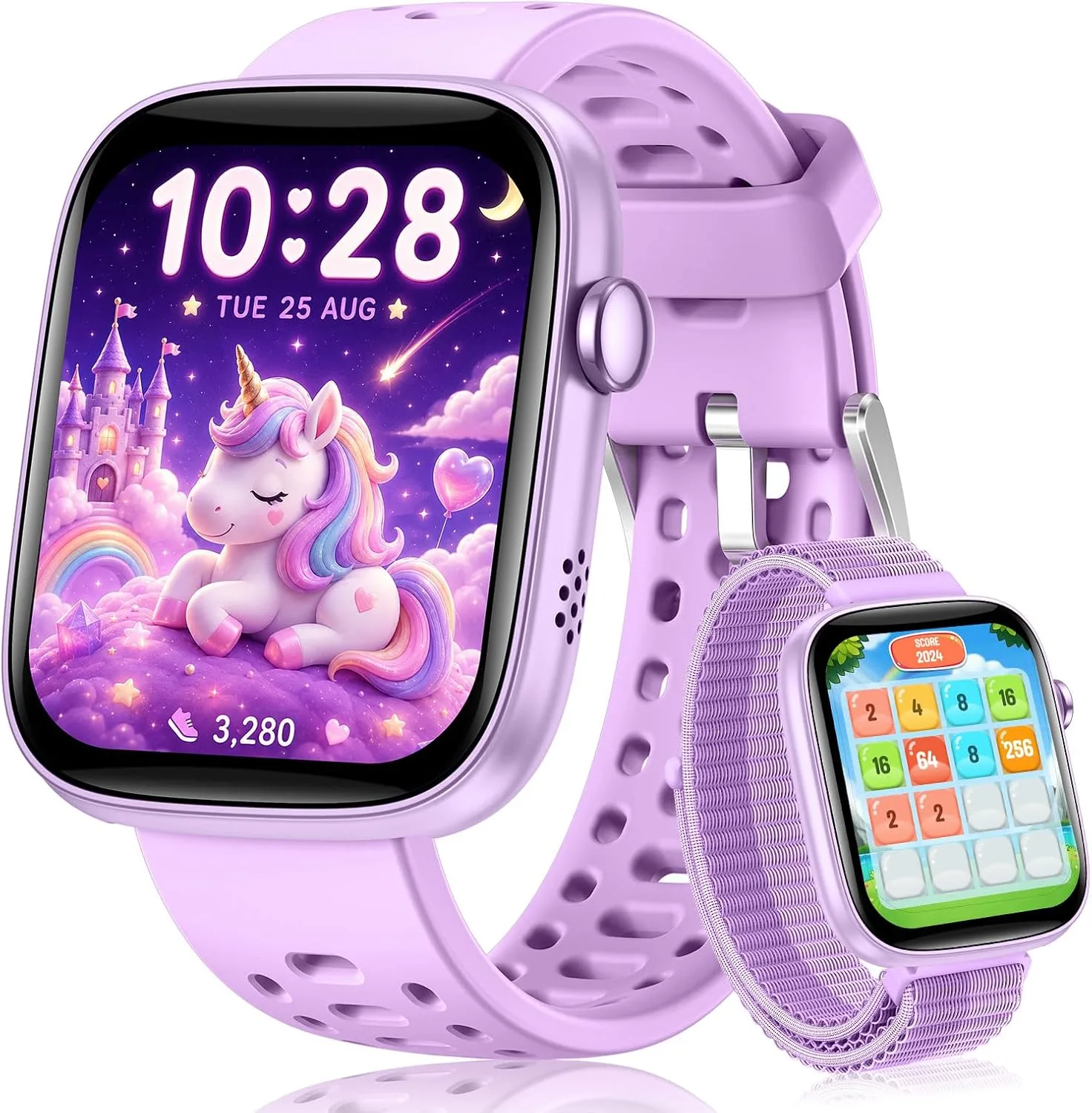 Kids Smart Watch No Phone Needed, 1.83" Smart Watch Fitness Trackers
