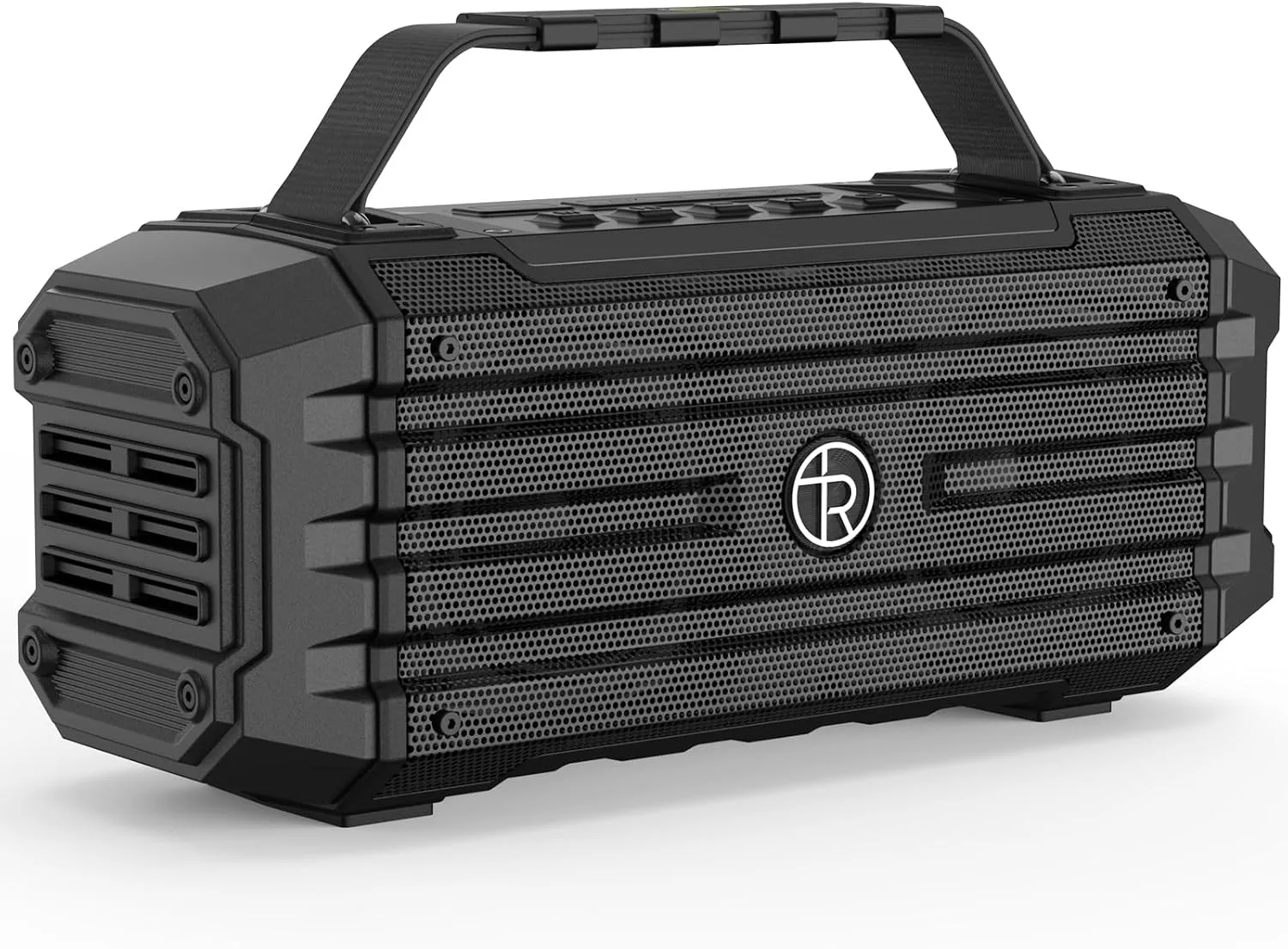 TOMPROAD Bluetooth Speaker 120W Peak 80W Portable Wireless Hi-Fi Loud Outdoor IPX6 Waterproof Big Party Speakers with Deep Bass, TWS Pairing, DSP Sound Boombox for Home Camping Beach