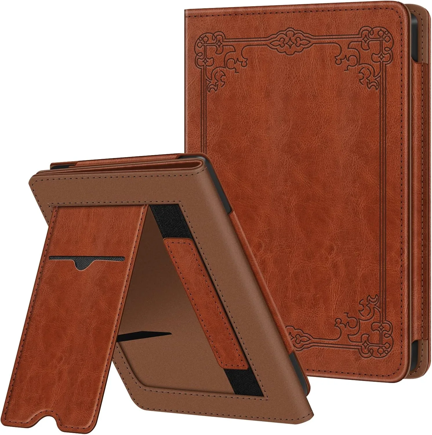 Fintie Stand Case for 6" Kobo Clara Colour/Kobo Clara BW/2E, Brown
