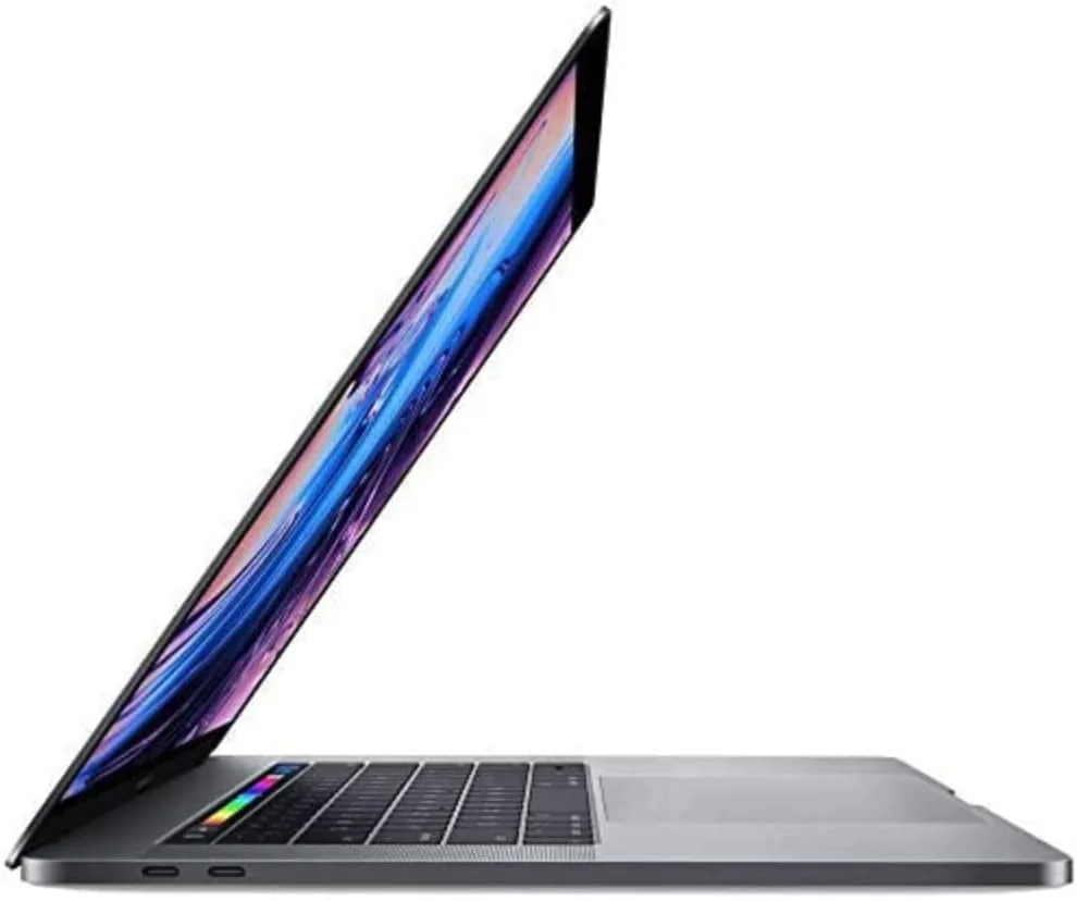 Mid 2019 Apple MacBook Pro Touch Bar with 2.6GHz Intel Core i7 (15.4 inches, 32GB RAM, 512GB SSD) Space Gray (Renewed)