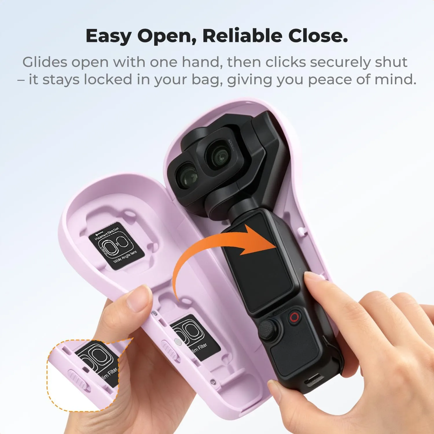 K&F CONCEPT Protective Case Compatible with DJI Osmo Pocket 4P