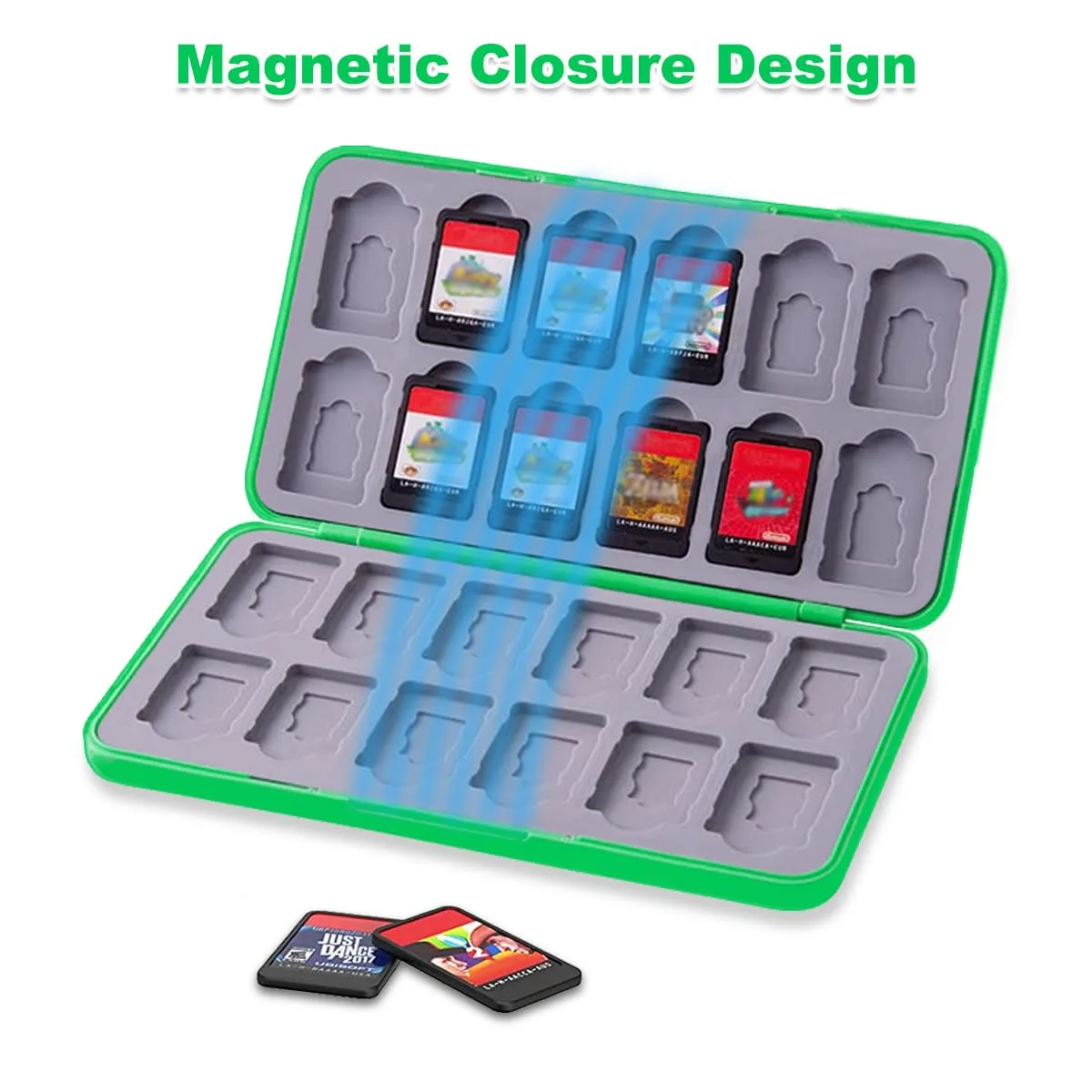 Game Case for Nintendo Switch/Switch 2/OLED/Lite, Portable Switch Game Case