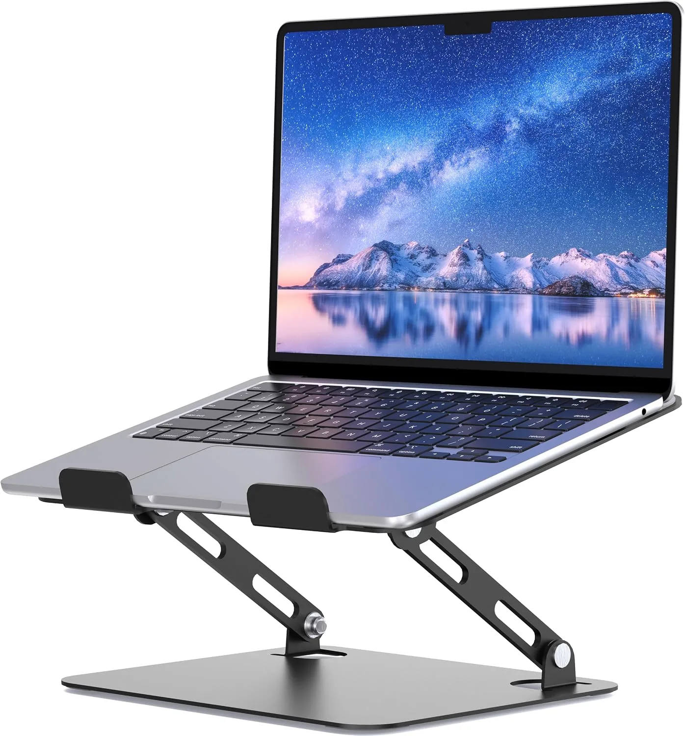 Base para laptop Soundance ajustable para escritorio 10-15.6 pulgadas negra