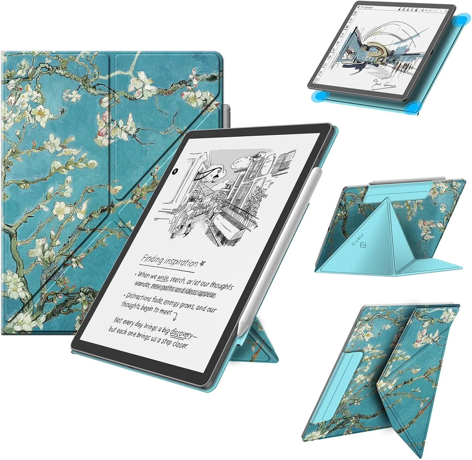 Estuche Fintie Magnético para Kindle Scribe 11" 3ra Gen 2025 Color Blossom