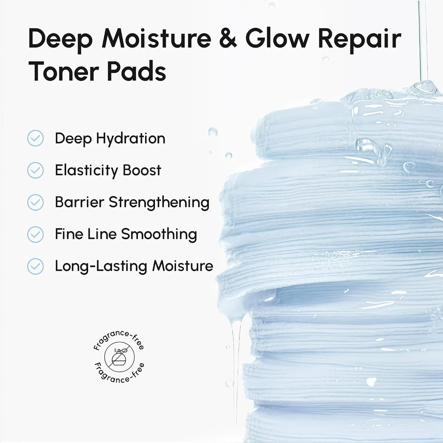 MAREE Hyaluronic Acid Toner Pads - Deep Moisture Hydrating Face Pads