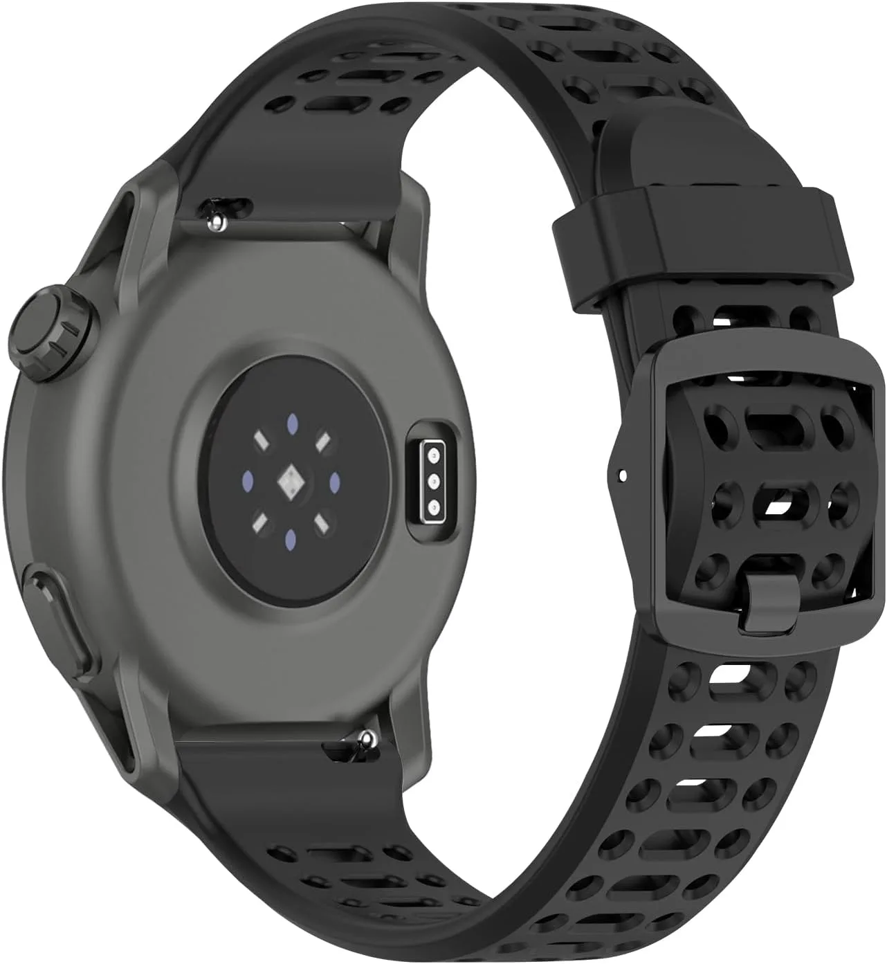 Watch Band for Coros PACE 2/APEX 2/APEX 42mm, 20mm Quick Release Silicone Replacement Band