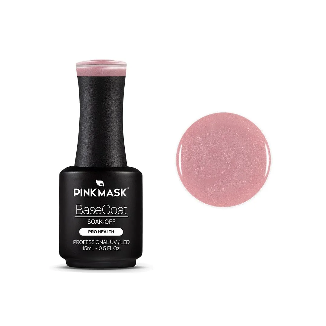 PINK MASK Gel Color - Color Base Coat - Sweetheart - Professional Polish Nails -15 ml - 0.5 Oz - Gel Polish UV/LED