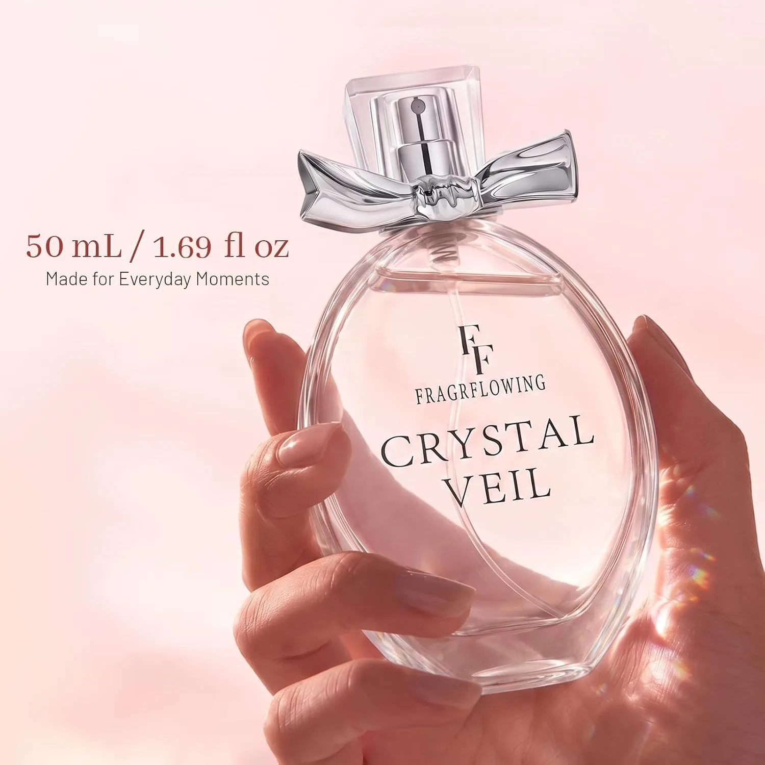 Perfume for Women, Alcohol-Free Long Lasting Floral Fruity Scent, 1.7 Fl Oz