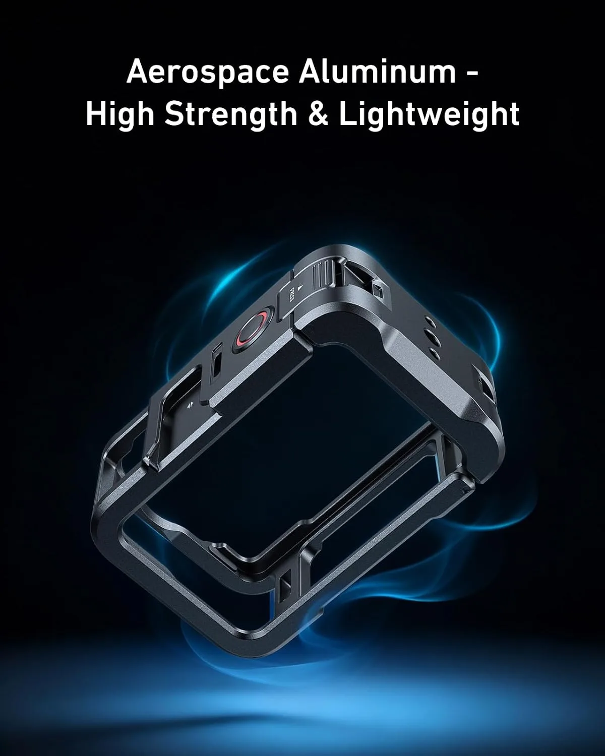TELESIN Aluminum Alloy Camera Cage for DJI Osmo Action 6