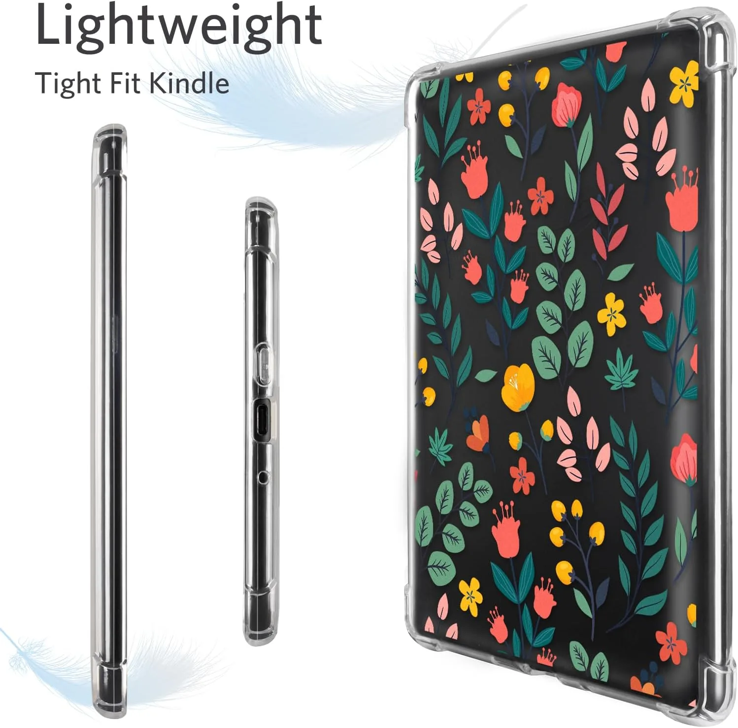 CoBak Clear Case Exclusively for 6" Kindle 2024 & 2022(11th Generation)