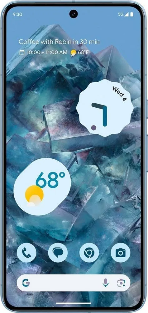 Google Pixel 8 Pro, 128GB, Bay - Locked to AT&T (Renewed)