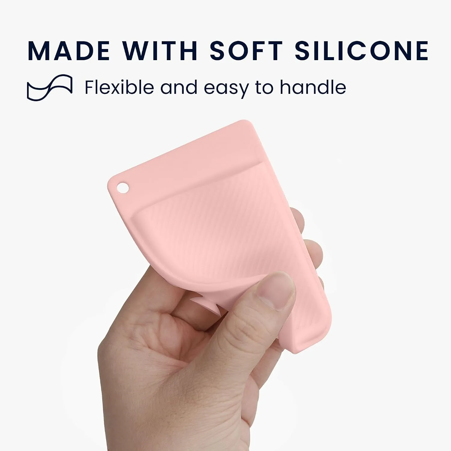 kwmobile AI Voice Recorder Cover Compatible with PLAUD Note AI Voice Recoder - Suction Cup Mount - Dusty Pink