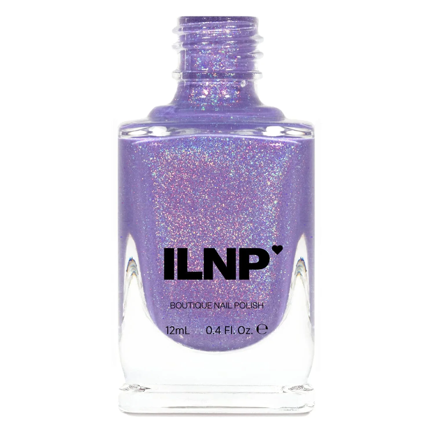 ILNP Charmingly Purple - Bright Purple Holographic Nail Polish