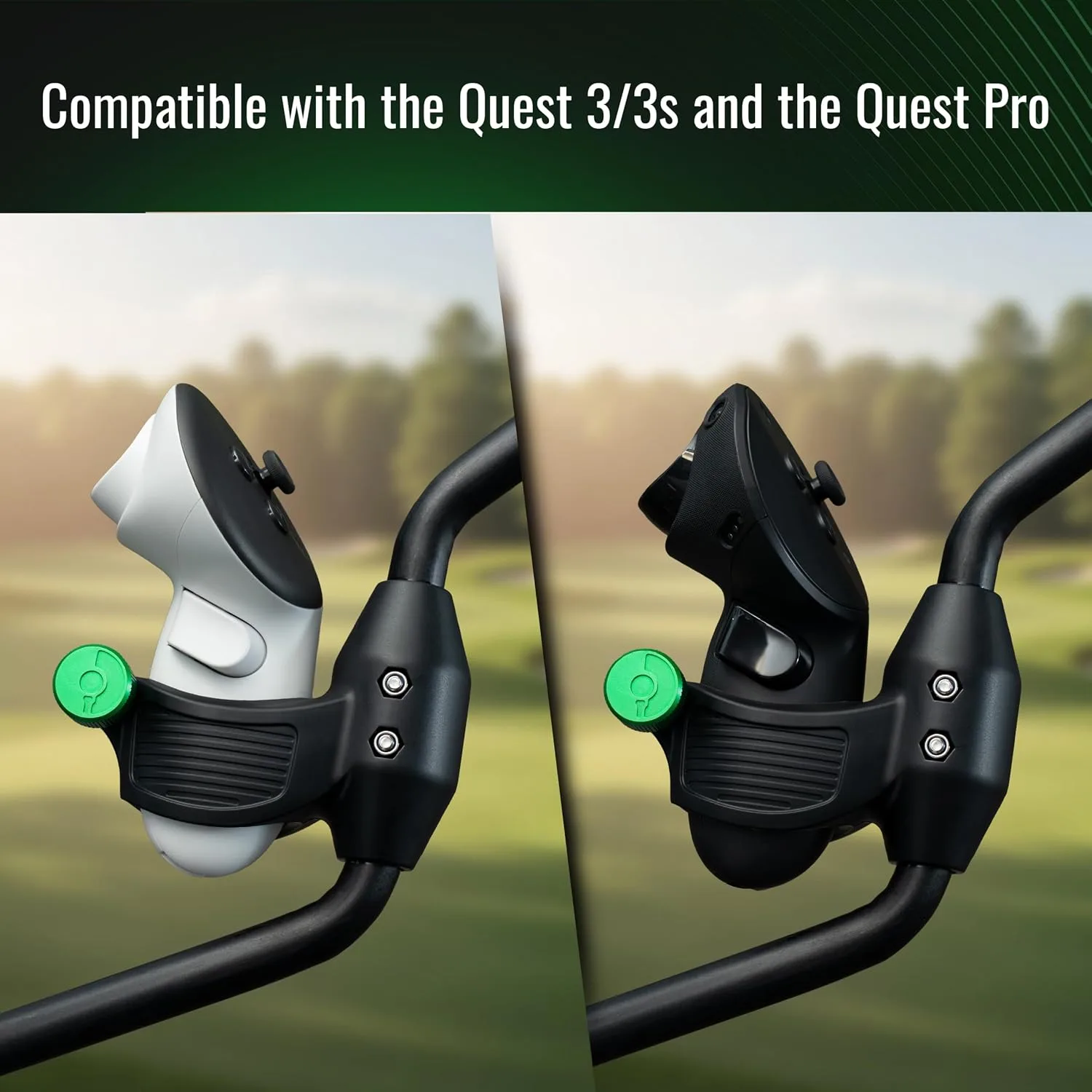 DeadEyeVR - DriVR Golf Club for Quest - Realistic VR Golf Simulator Handle - Weighted VR Golf Club Grip for Enhanced Play (DriVR Apex)