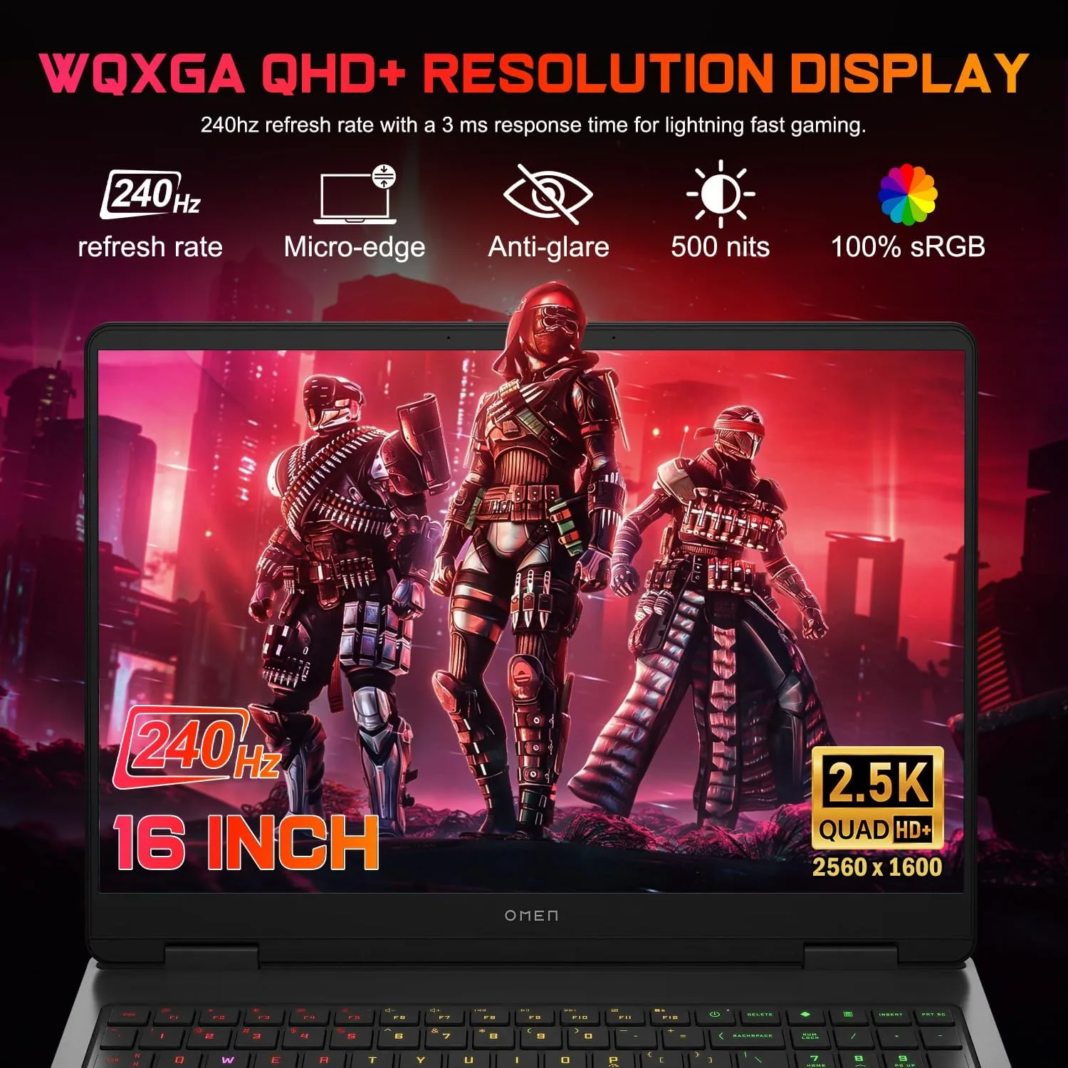 HP OMEN Slim RTX 5070 Intel Ultra 9 285H 240Hz QHD+ Gaming Laptop