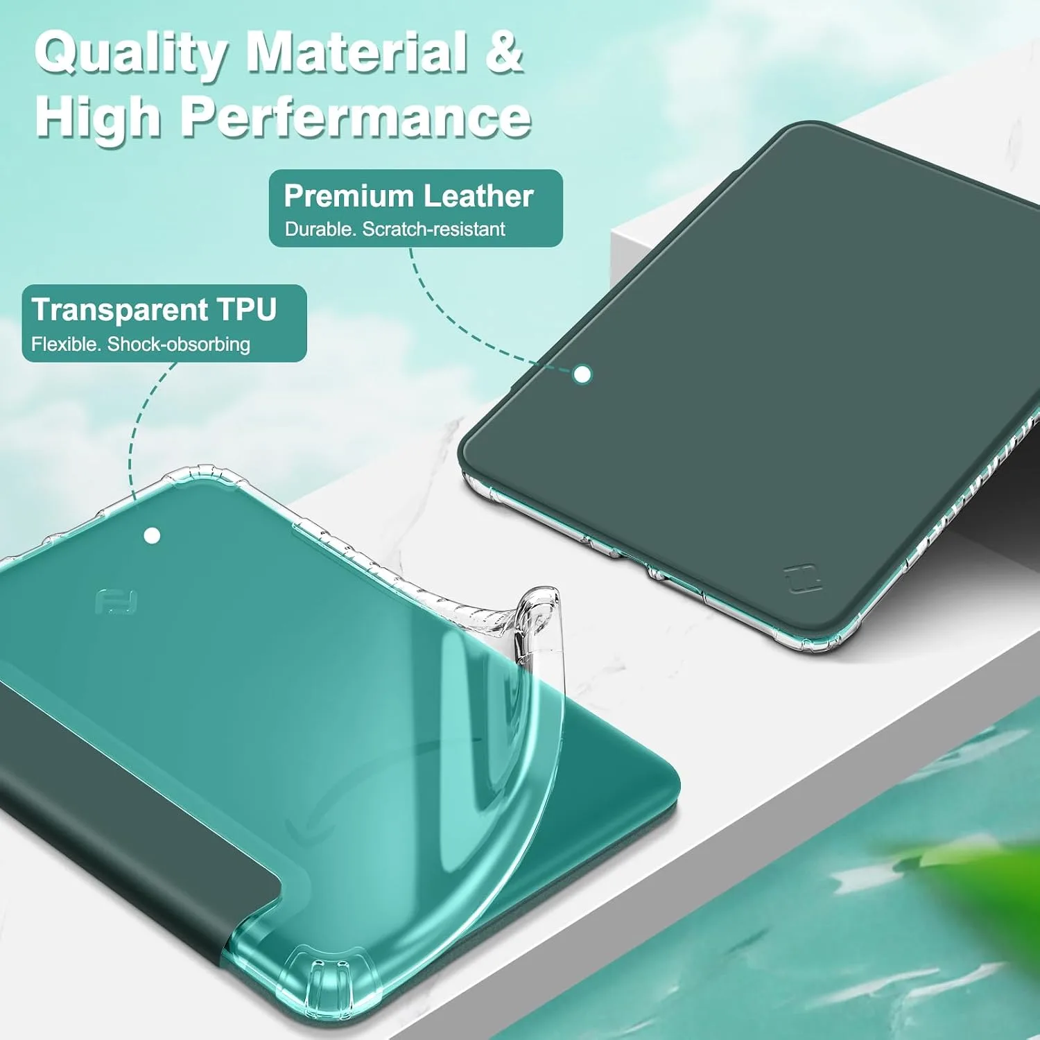 Fintie Clear Case for 7" Kindle Paperwhite 12th Gen 2024 & Kindle Colorsoft
