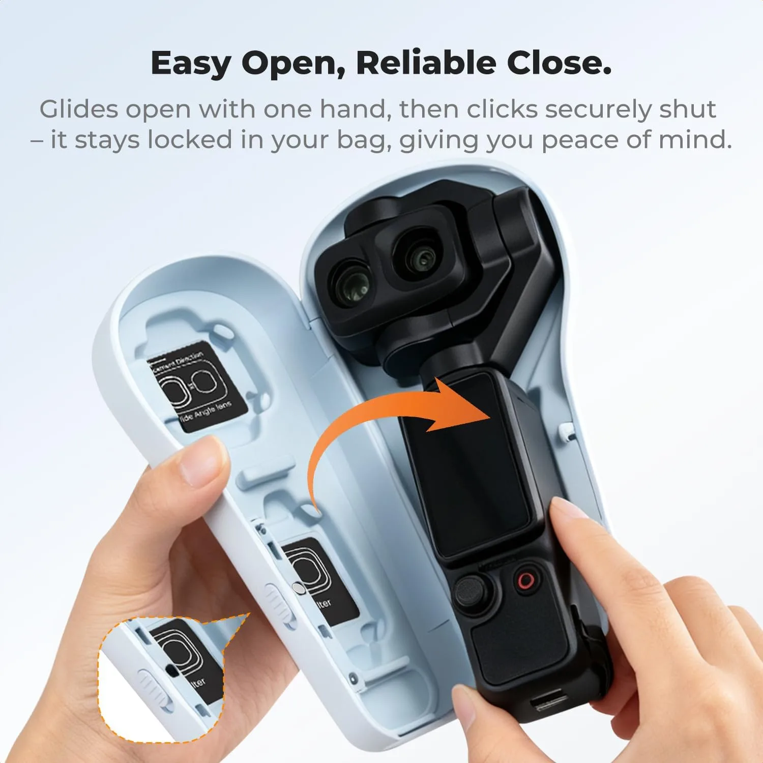 K&F CONCEPT Protective Case Compatible with DJI Osmo Pocket 4P