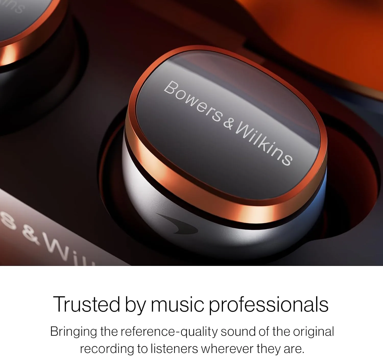 Bowers & Wilkins Pi8 McLaren Edition Wireless Earbuds with 3 Built-in Mics