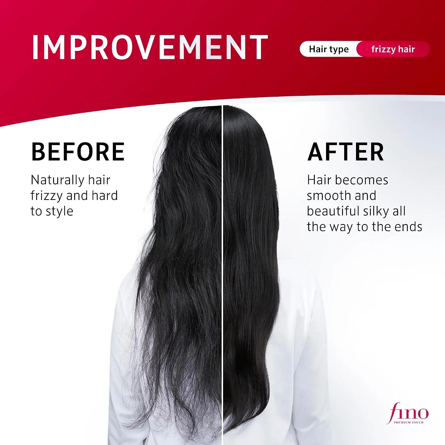 Fino Premium Touch Hair Mask, Deep Repair Japanese Hair Treatment, 8.1 oz