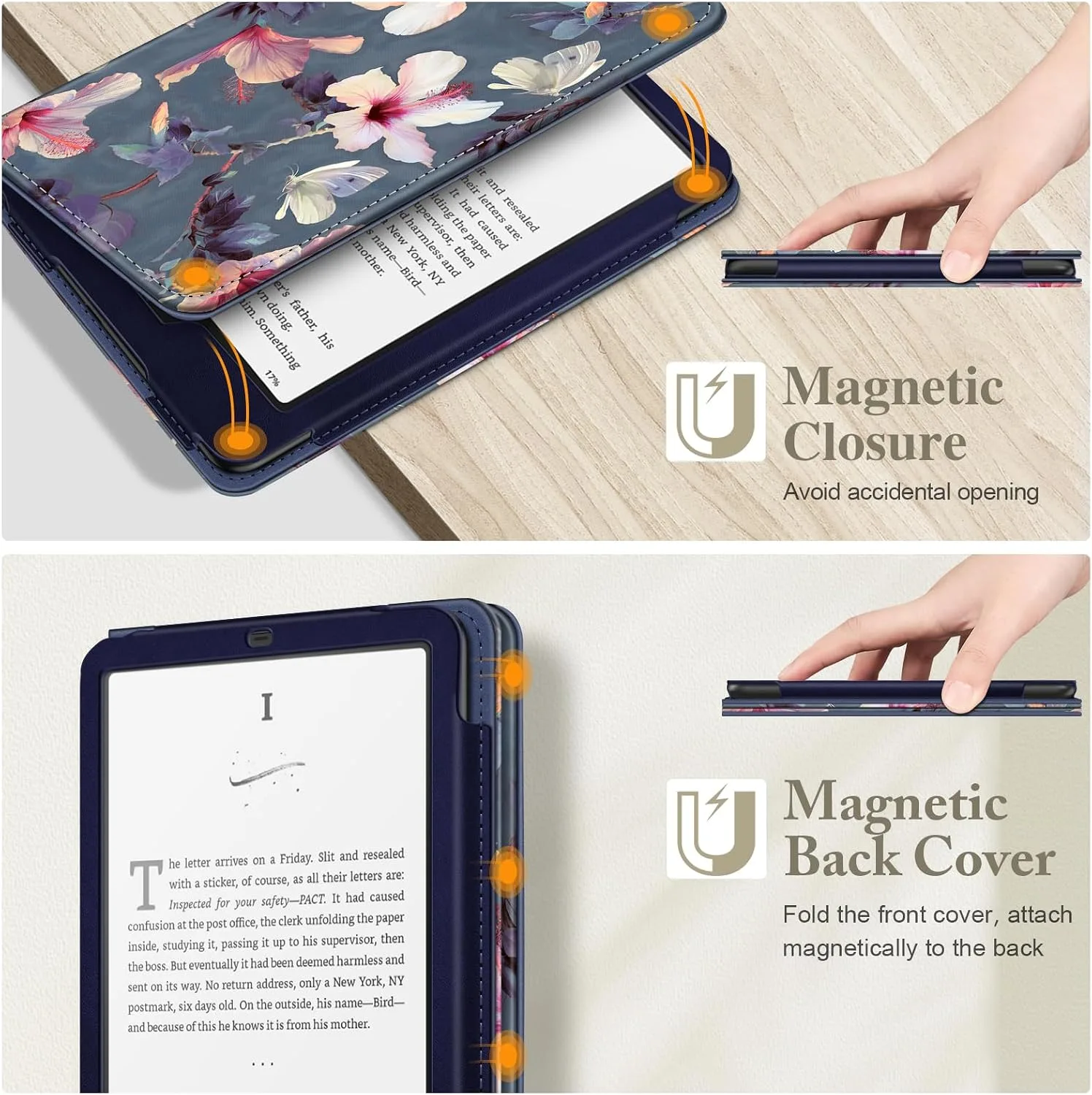 Fintie Case for 7"/6.8" Kindle Paperwhite 12th/11th Gen & Kindle Colorsoft