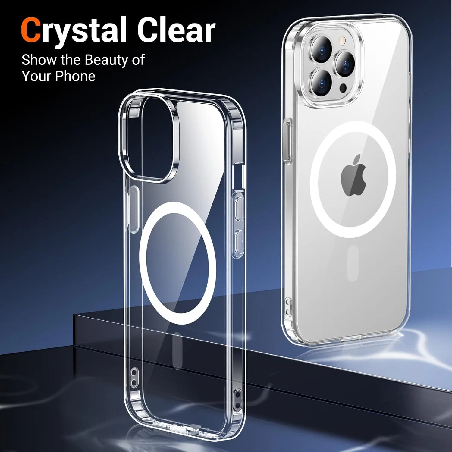 Temdan for iPhone 12 Pro Max Case Clear