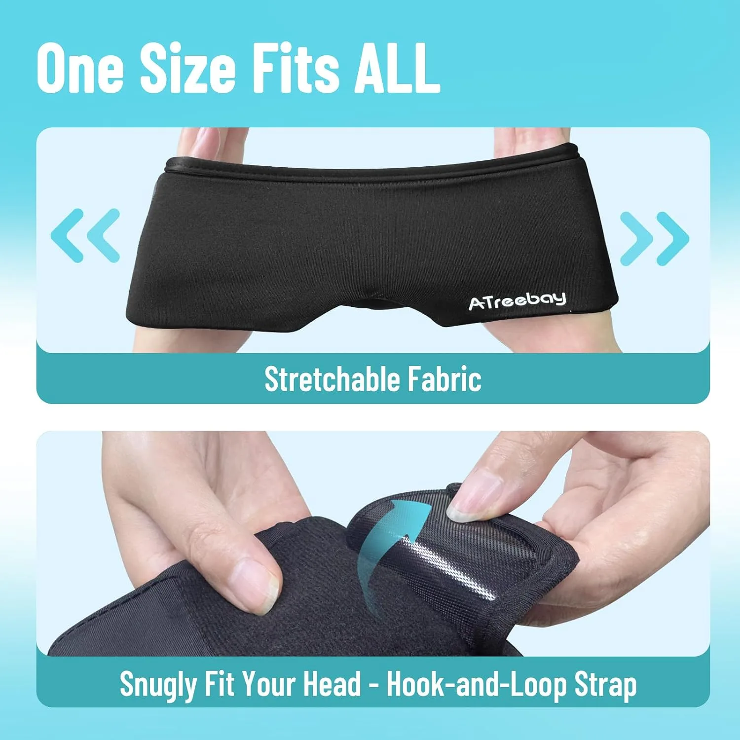 Cooling Eye Mask for Puffy Eyes, FSA Eligible HSA Reusable Eye Ice Pack