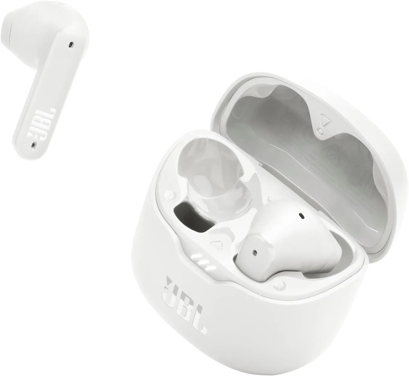 JBL Tune Flex - True Wireless Noise Cancelling Earbuds (White), Small