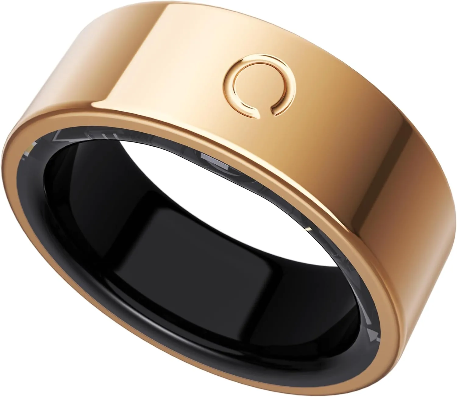 opove O Ring Smart Ring for Women Men, Rose Gold-Size 10, Size Before Buy