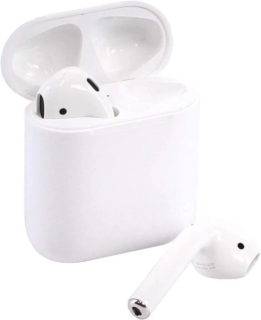 Audífonos Apple AirPods 2 con estuche de carga blanco (Reacondicionado)