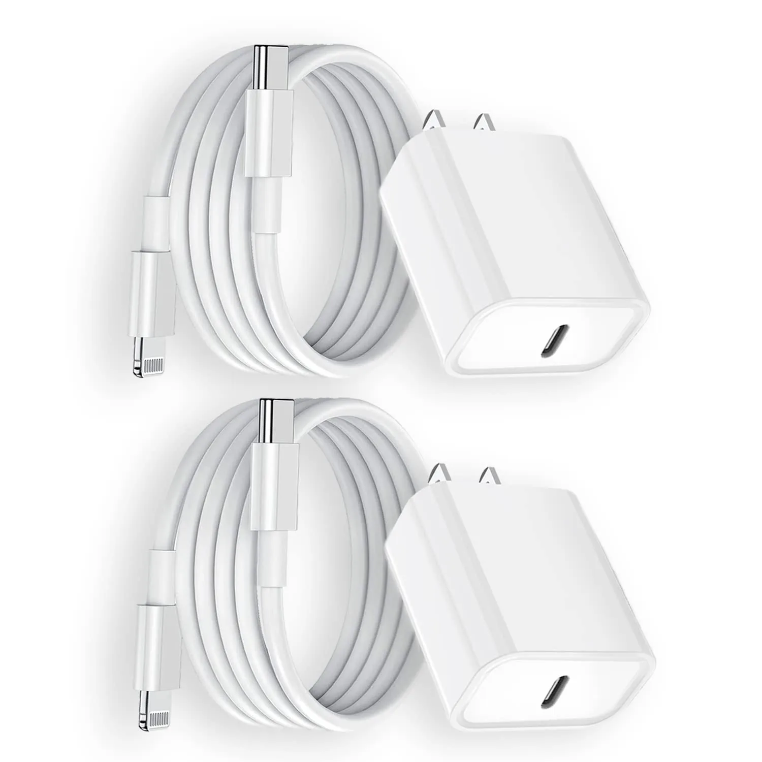 iPhone Fast Charger,Fast Charger iPhone 2Pack 20W USB C Wall Charger Block
