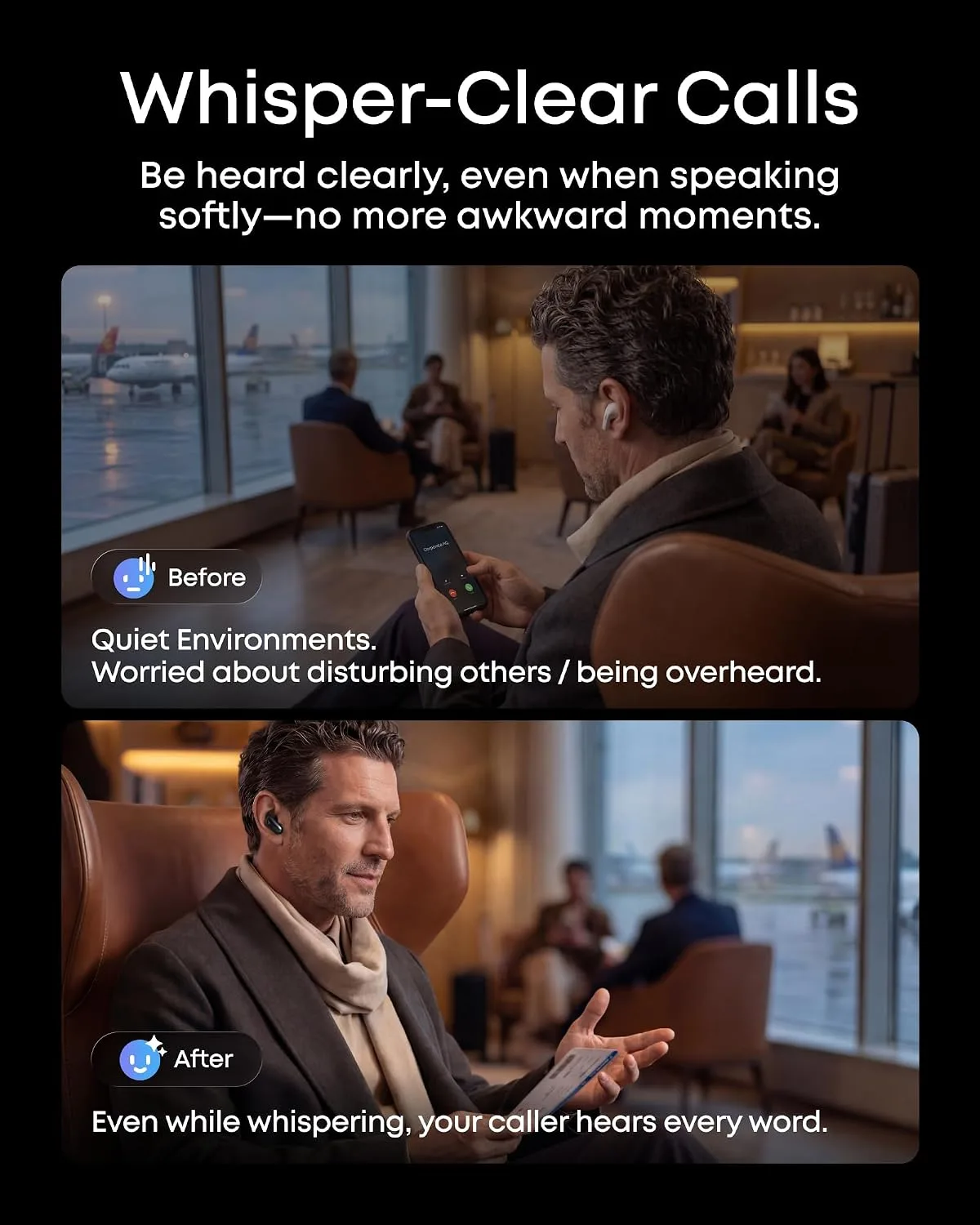 Soundcore Liberty 5 Pro Max by Anker Wireless Earbuds, AI Note-Taker
