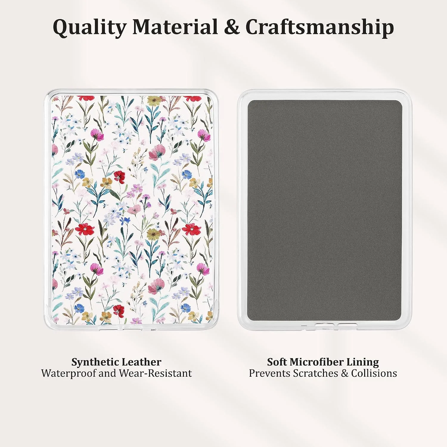 Back Panel Case for 7'' Kindle Paperwhite 12th Gen & Colorsoft