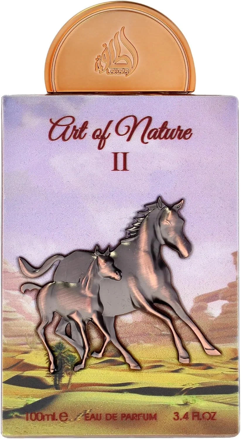 Lattafa Pride Art of Nature II for Unisex Eau de Parfum Spray, 3.4 Ounce / 100 ml