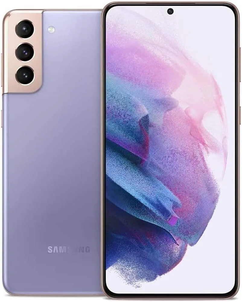Samsung Galaxy S21+ Plus 5G, US Version, 128GB, Phantom Violet - Unlocked (Renewed)
