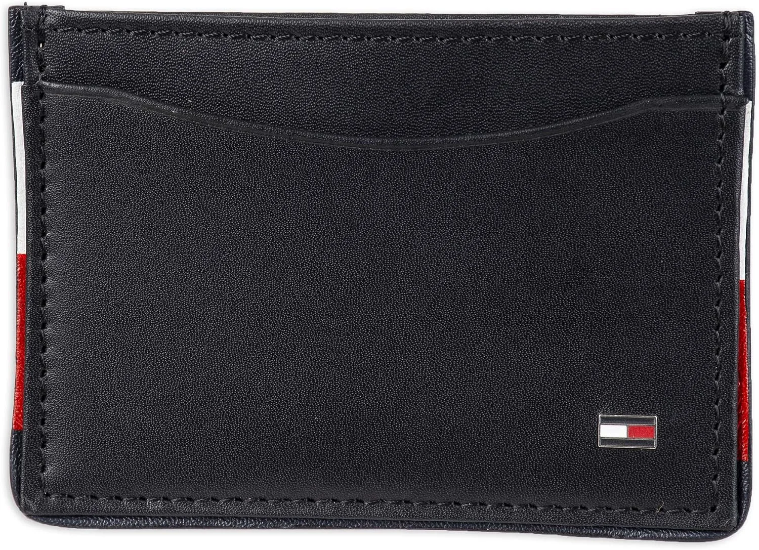 Tommy Hilfiger Men's Leather Orson RFID Bifold Wallet with Removable Passcase