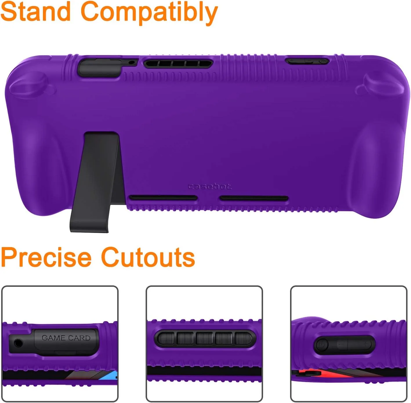 FINTIE Soft Silicone Protective Case Compatible with Nintendo Switch 2017