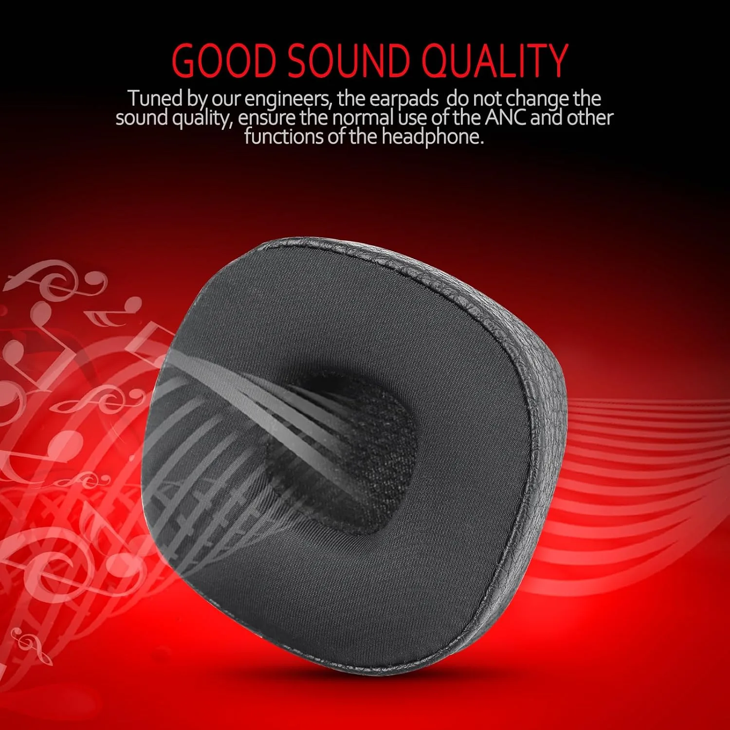 Krone Kalpasmos Replacement Earpads for Marshall Major III/IV Headphones, Ear Cushion Compatible with Marshall Major 3/4 Ear Pads, Cooling-Gel