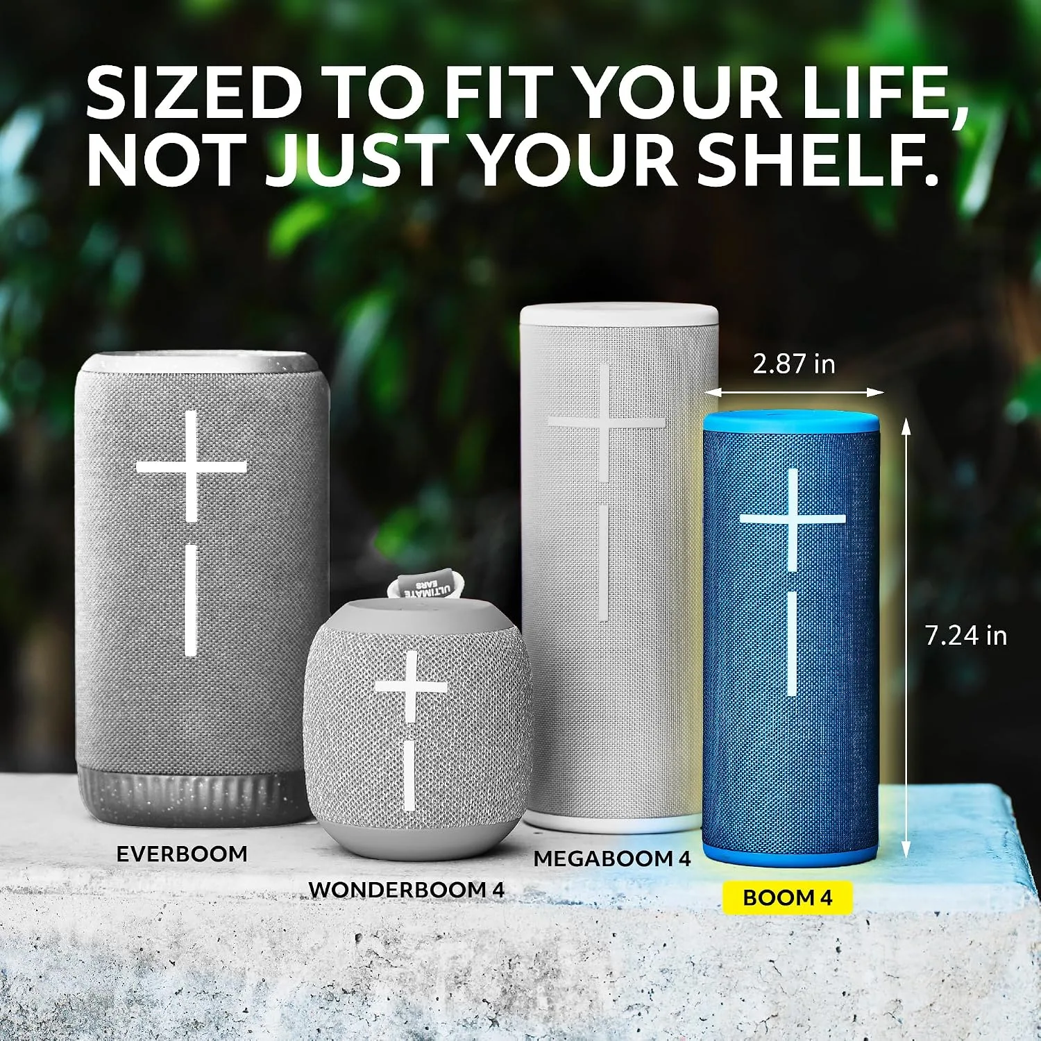 Ultimate Ears Boom 4 Portable Bluetooth Speaker, Waterproof - Red