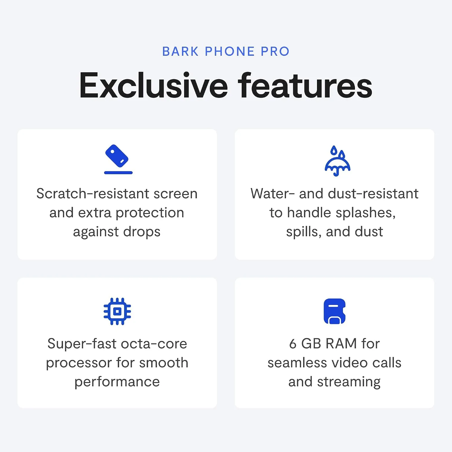 Bark Phone Pro - Smartphone for Kids & Teens with GPS Tracking - A37