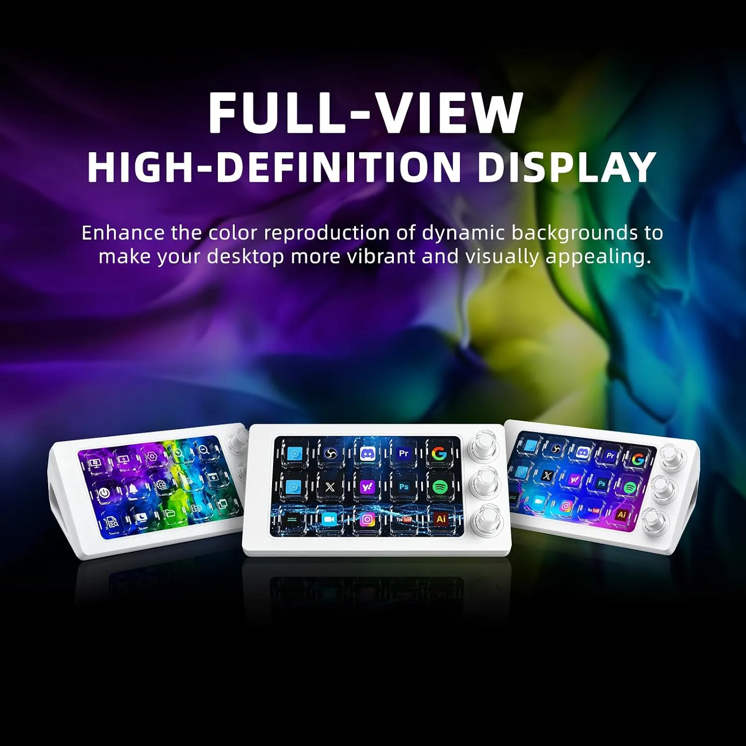 Stream Controller Deck for PC Work,Live Stream and Video Editing